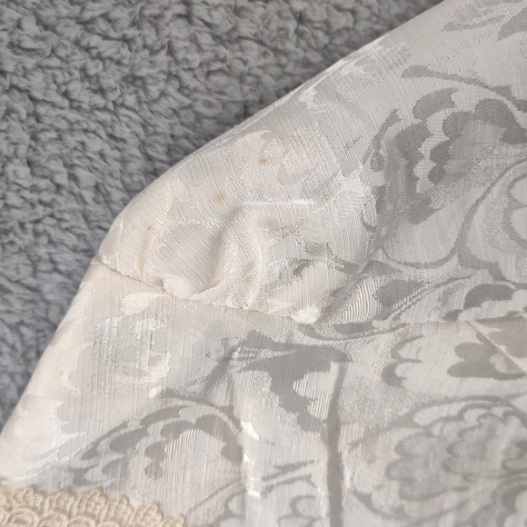 Vintage 40's? In The Mood SZ 14 Lace Polyester Dress Paris NY..REF#18 - Picture 4 of 8